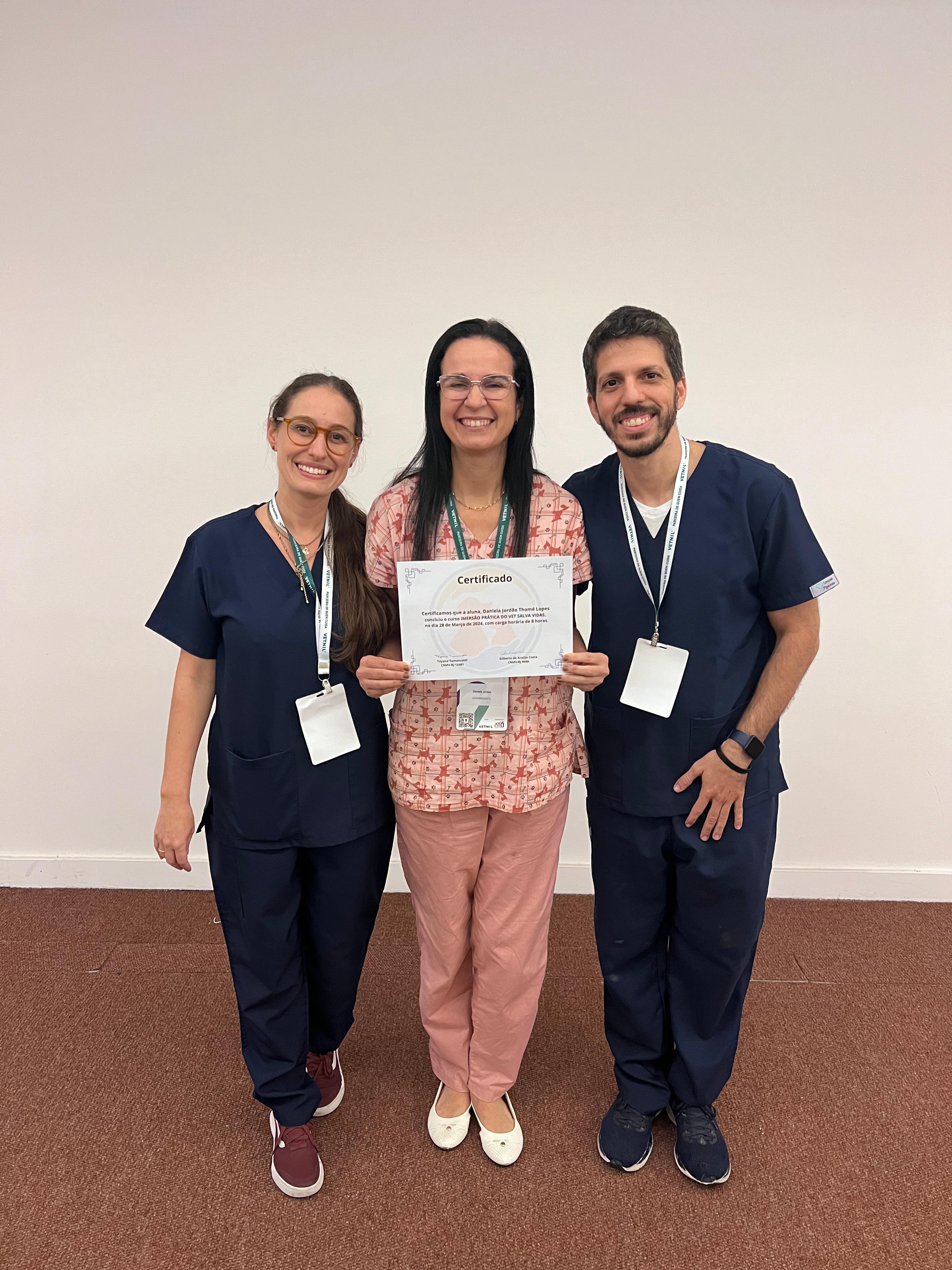 Aluna certificada VSV