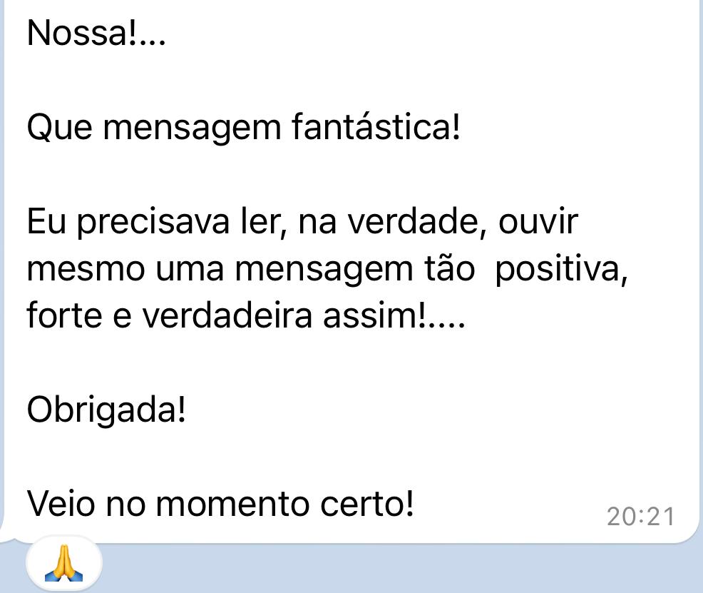 Depoimento de aluno guia